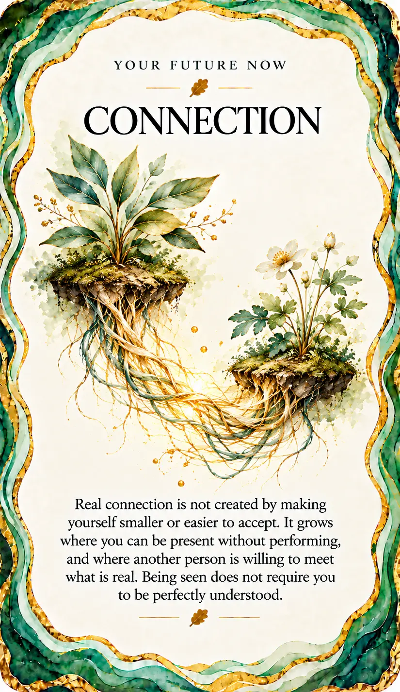 Connection oracle card