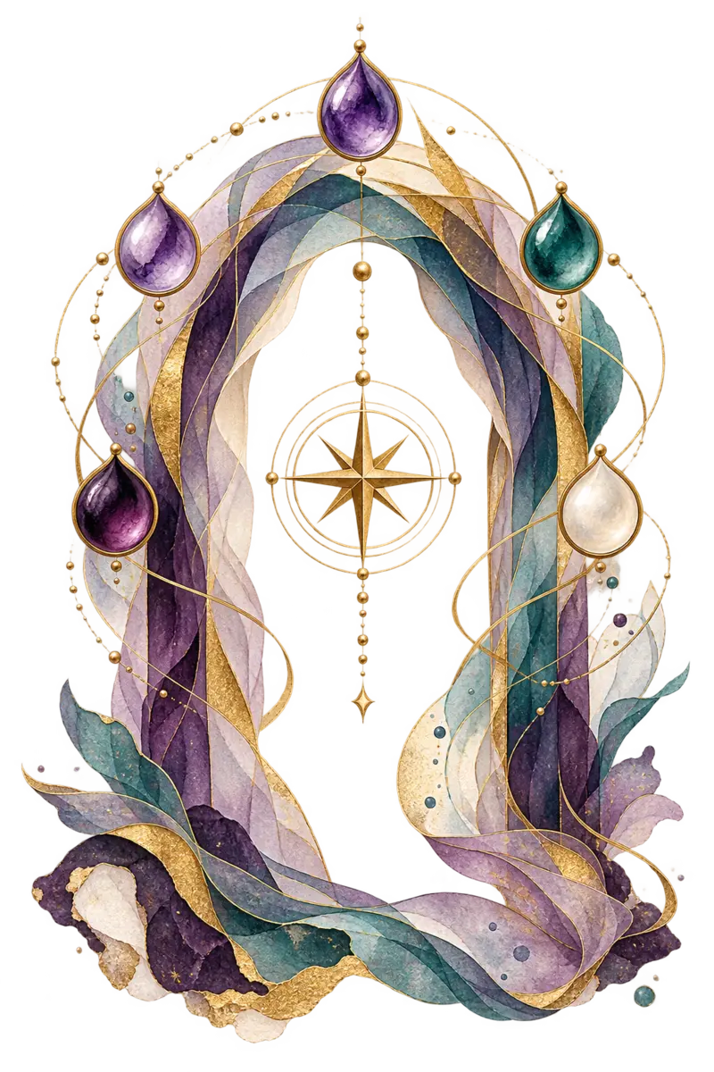 A layered creative portal